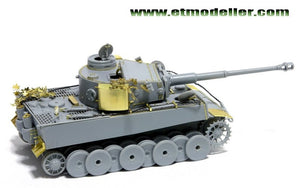 ET Model E72-006 WWII German TIGER I Initial Production For DRAGON 7370 1/72