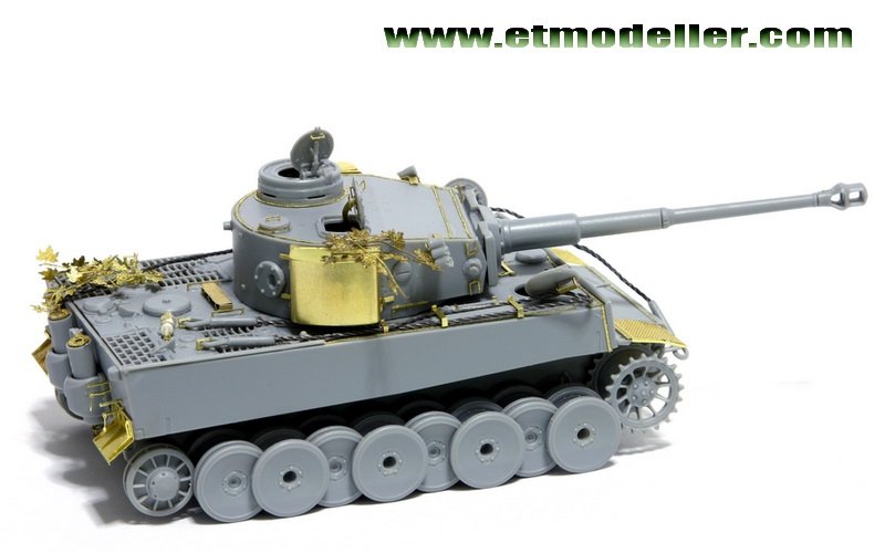 ET Model E72-006 WWII German TIGER I Initial Production For DRAGON 7370 1/72