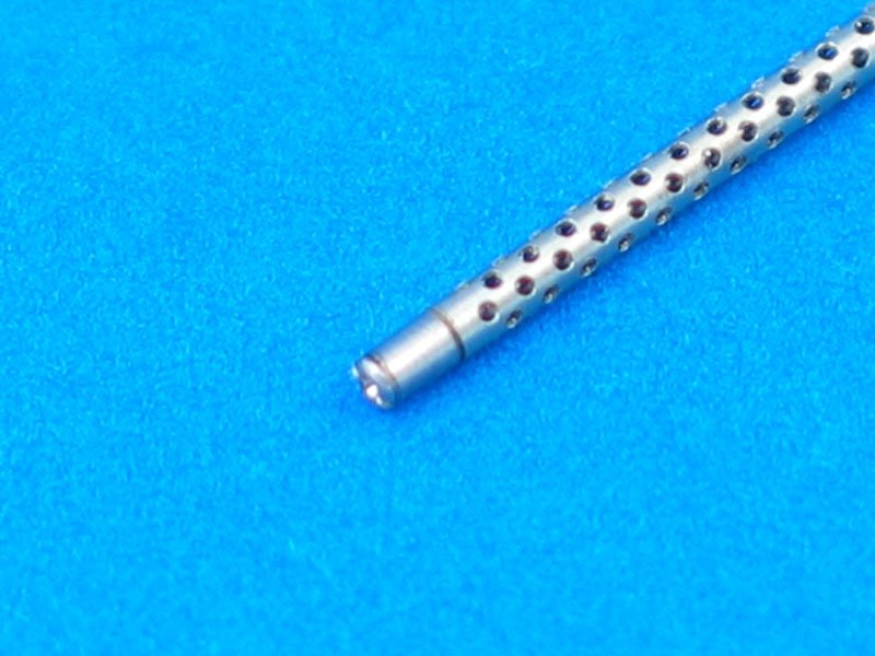 Aber 35L-062 Set of 2 Turned US barrels for Browning M-1919 A4 with two part muzzle (1/35) – Bild 2