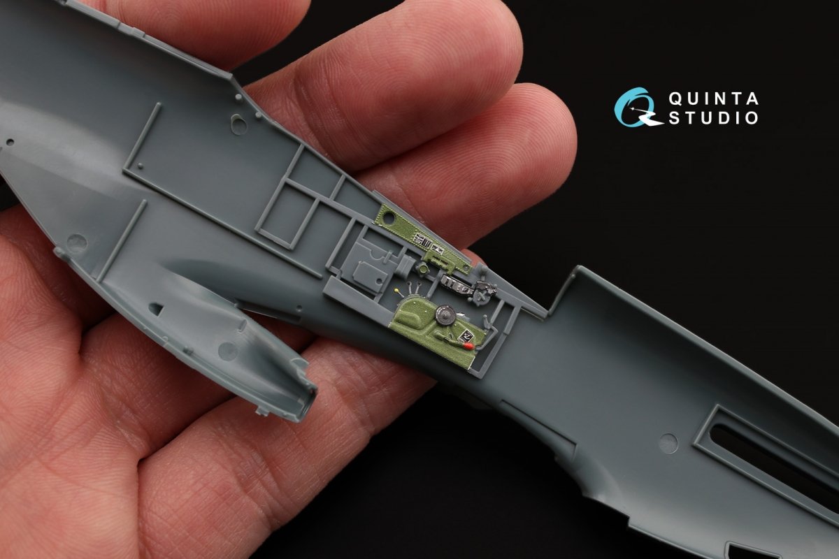 Quinta Studio QD48069 P-51D (Late) 3D-Printed &amp;amp; colored Interior on decal paper (for Eduard kit) 1/48 – obrázek 6
