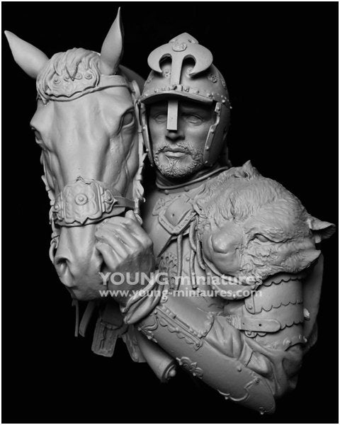 Young Miniatures YH1869 Comradeship Polish Hussars 17th century 1/10 – Bild 2