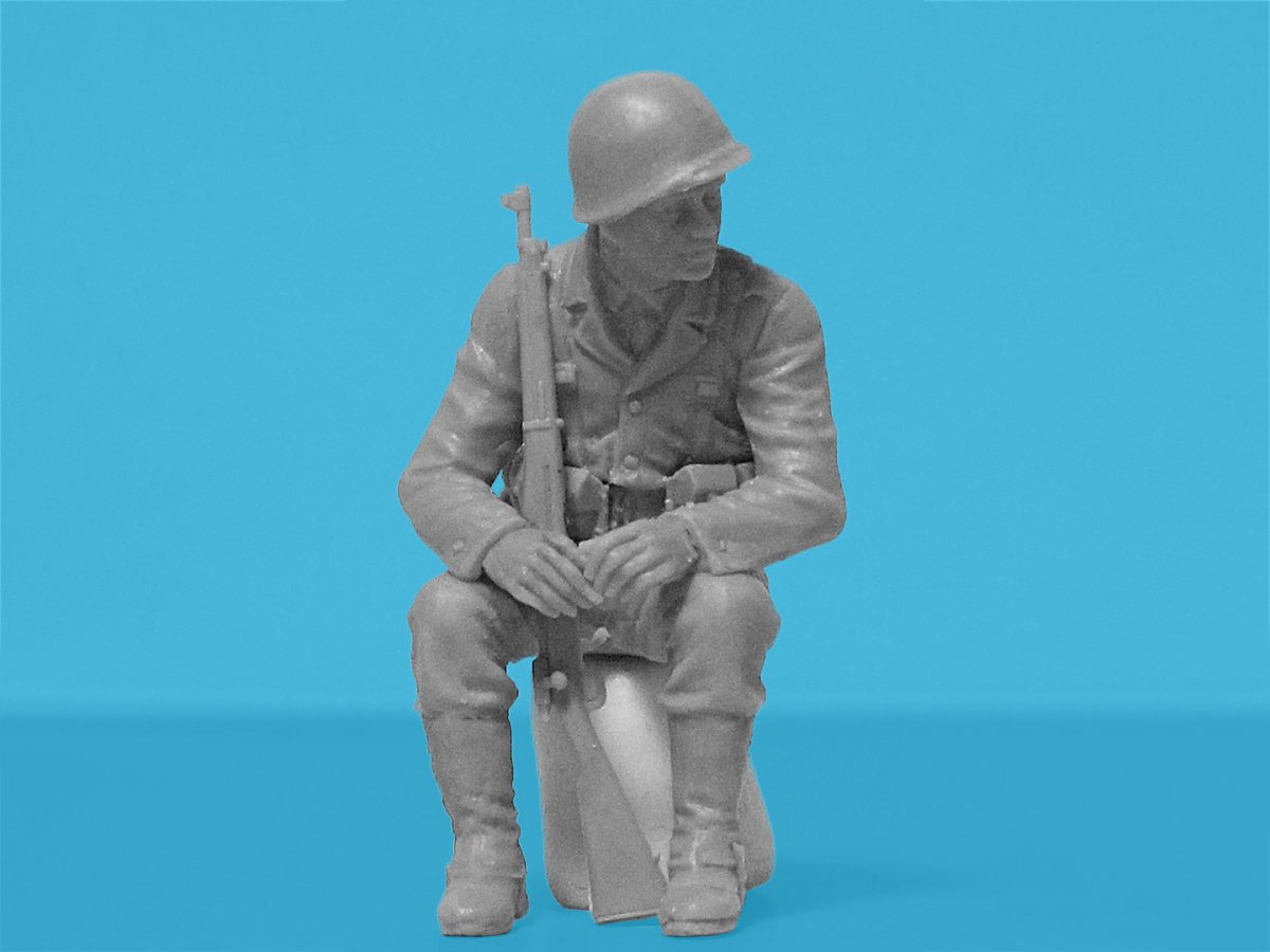 ICM 35599 WWII US Military Patrol (G7107 with MG M1919A4) 1/35 – image 23