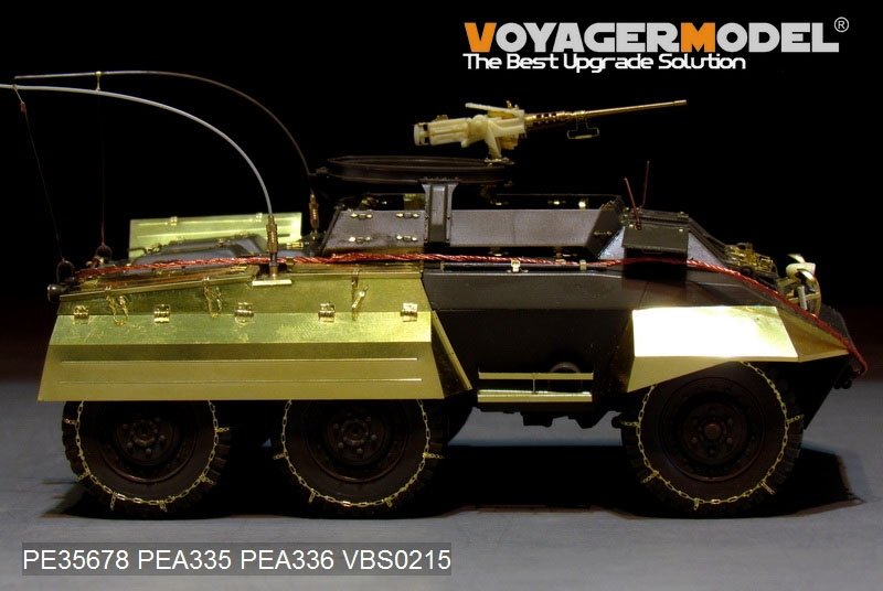 Voyager Model PEA336 WWII USM8/M20 armored car tire chains (For TAMIYA 35228 35234/ITALERI 6364) 1/35 – image 3
