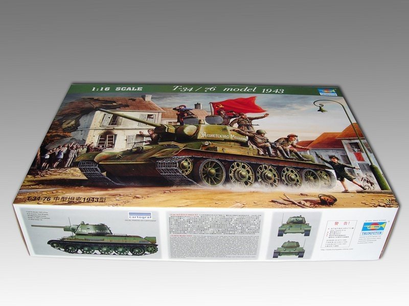 Trumpeter 00903 T-34/76 Model 1943 1/16 – image 2