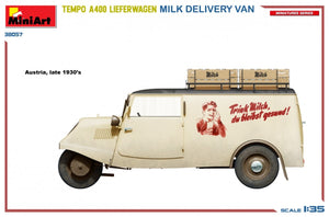 MiniArt 38057 TEMPO A400 LIEFERWAGEN. MILK DELIVERY VAN 1/35 – image 3