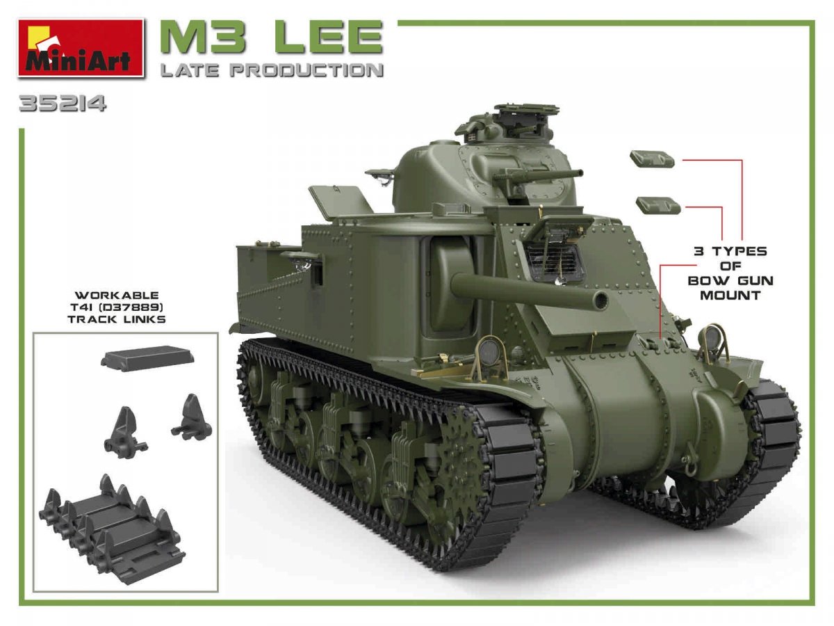 MiniArt 35214 M3 LEE LATE PROD 1/35 – image 9