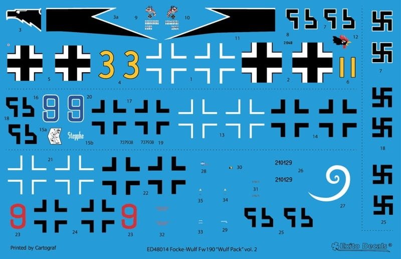 Exito ED48014 Wulf Pack 2 1/48 – Bild 7