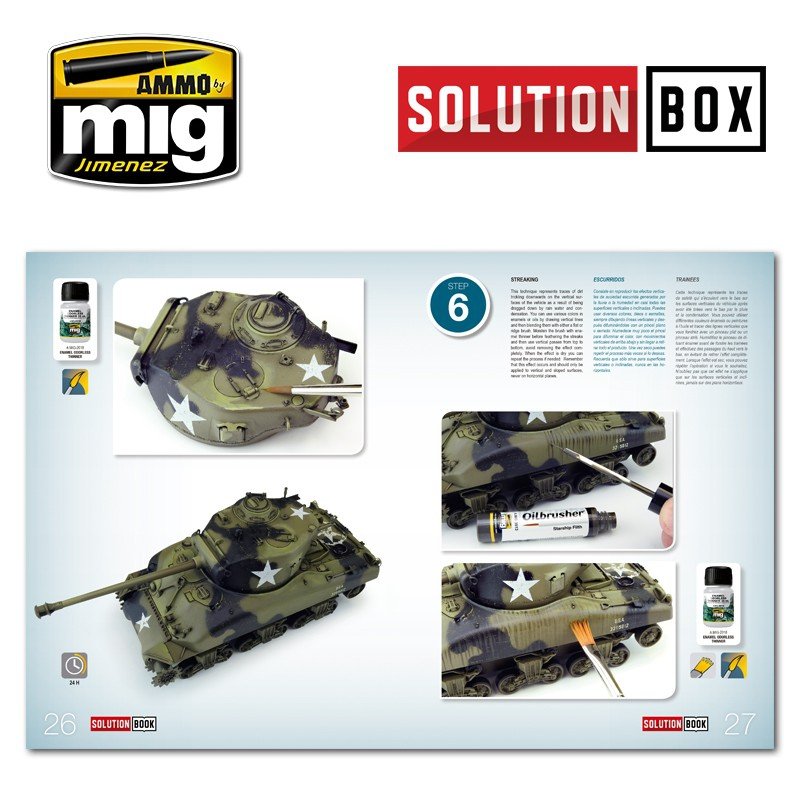 AMMO of Mig Jimenez 7700 WW II AMERICAN ETO SOLUTION BOX – obrázek 8