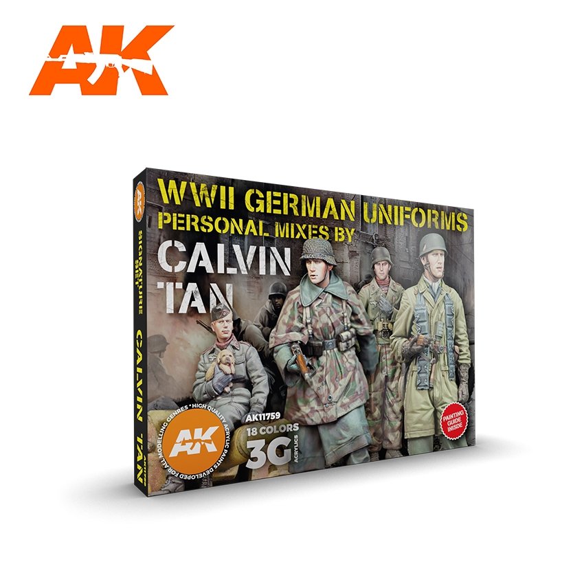 AK Interactive AK11759 SIGNATURE SET – CALVIN TAN 3G COLORS 3GEN SET 18x17 ml – Bild 6