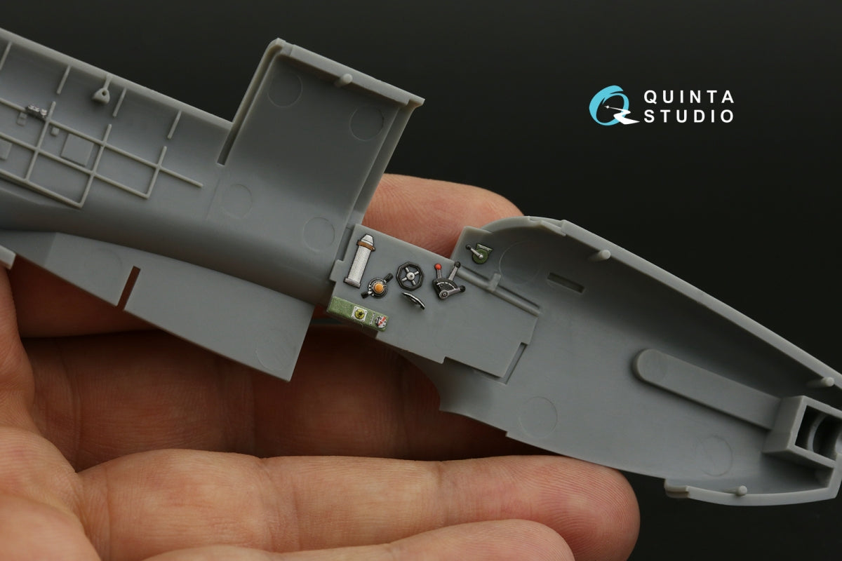 Quinta Studio QDS-48423 Fairey Fulmar Mk.I 3D-Printed &amp;amp; colored Interior on decal paper (Trumpeter) (Small version) 1/48 – image 6
