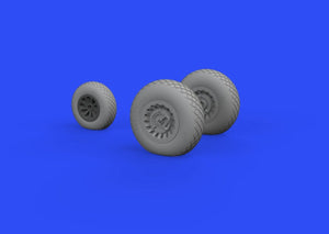 Eduard 648534 A-26/ B-26 Invader wheels 1/48 ICM – image 3