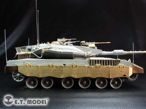 ET Model E35-206 Israeli Merkava Mk.3 BAZ Tank Side Skirts (For MENG TS-005) (1/35) – image 2