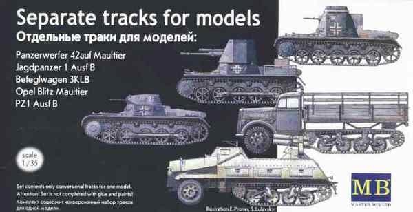 Master Box 3505 Separate tracks 1/35