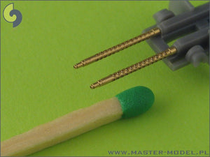 Master AM-48-029 Browning AN/M2 aircraft .30 caliber (7.62mm) barrels (2pcs) (1/48) – image 3