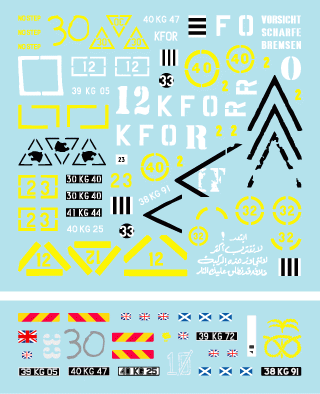 Star Decals 35-C1098 Op. Telic 3 1/35 – zdjęcie 3