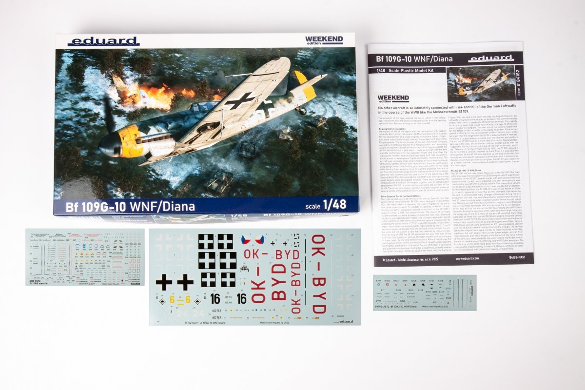 Eduard 84182 Bf 109G-10 WNF/ Diana 1/48 – Bild 2
