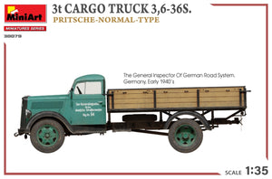 MiniArt 38079 3t CARGO TRUCK 3.6-36S. PRITSCHE-NORMAL-TYPE 1/35 – Bild 14