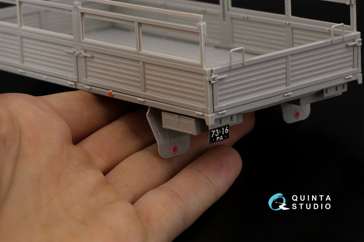 Quinta Studio QD35074 KAMAZ 4310 3D-Printed &amp;amp; colored Interior on decal paper (Trumpeter) 1/35 – Bild 9