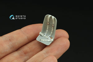 Quinta Studio QR+32034 WWII US fighter seat belts (with metal buckles) (All kits) 1/32 – obrázek 6