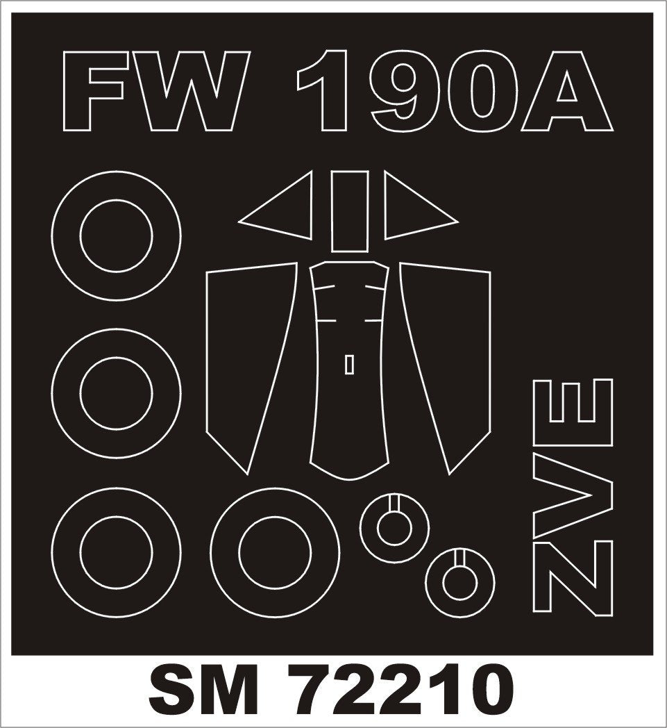Montex SM72210 Fw 190A-4 ZVEZDA