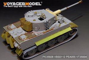 Maquette Voyager PE35928 Char Tiger I allemand de la Seconde Guerre mondiale, production tardive, pour TRUMPETER 09540, échelle 1/35 – image 10