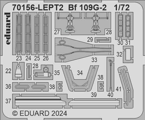 Eduard 70156 Bf 109G-2 - ProfiPACK Edition 1/72 – image 3