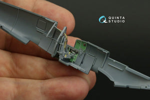 Quinta Studio QD72043 Spitfire Mk.VIII 3D-Printed &amp;amp; colored Interior on decal paper (Eduard) 1/72 – immagine 7