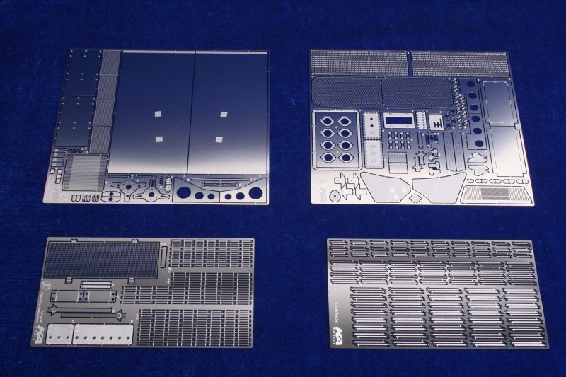 KA Models KE-12001 Ford GT40 SUPER DETAIL-UP ETCHED PART 1/12 – obrázek 3