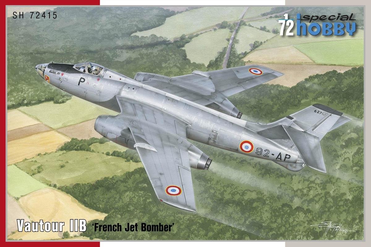 Special Hobby 72415 Vautour IIB &amp;#39;French Jet Bomber&amp;#39; 1/72
