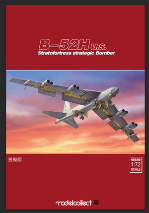 Modelcollect UA72200 B-52H US Stratofortress Strategic Bomber 1/72 – obrázek 2