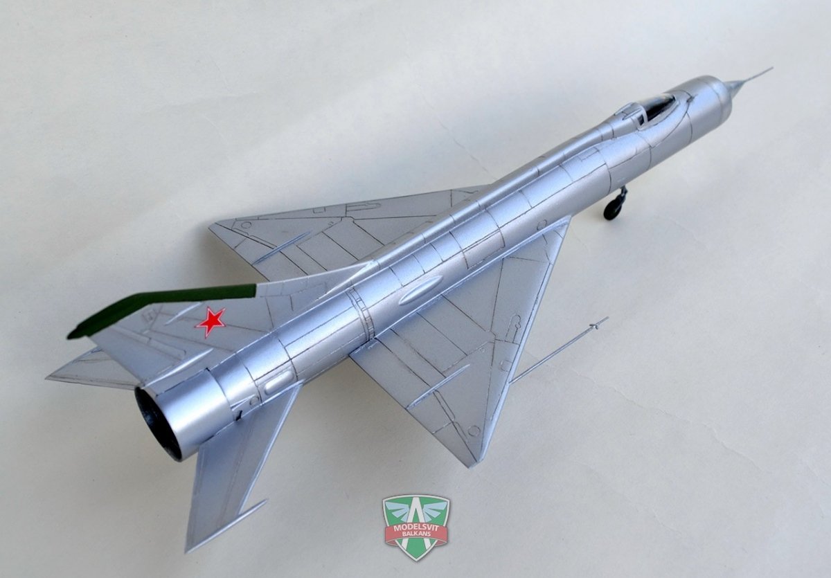 Modelsvit 72025 Ye-150 Interceptor prototype 1/72  – image 2