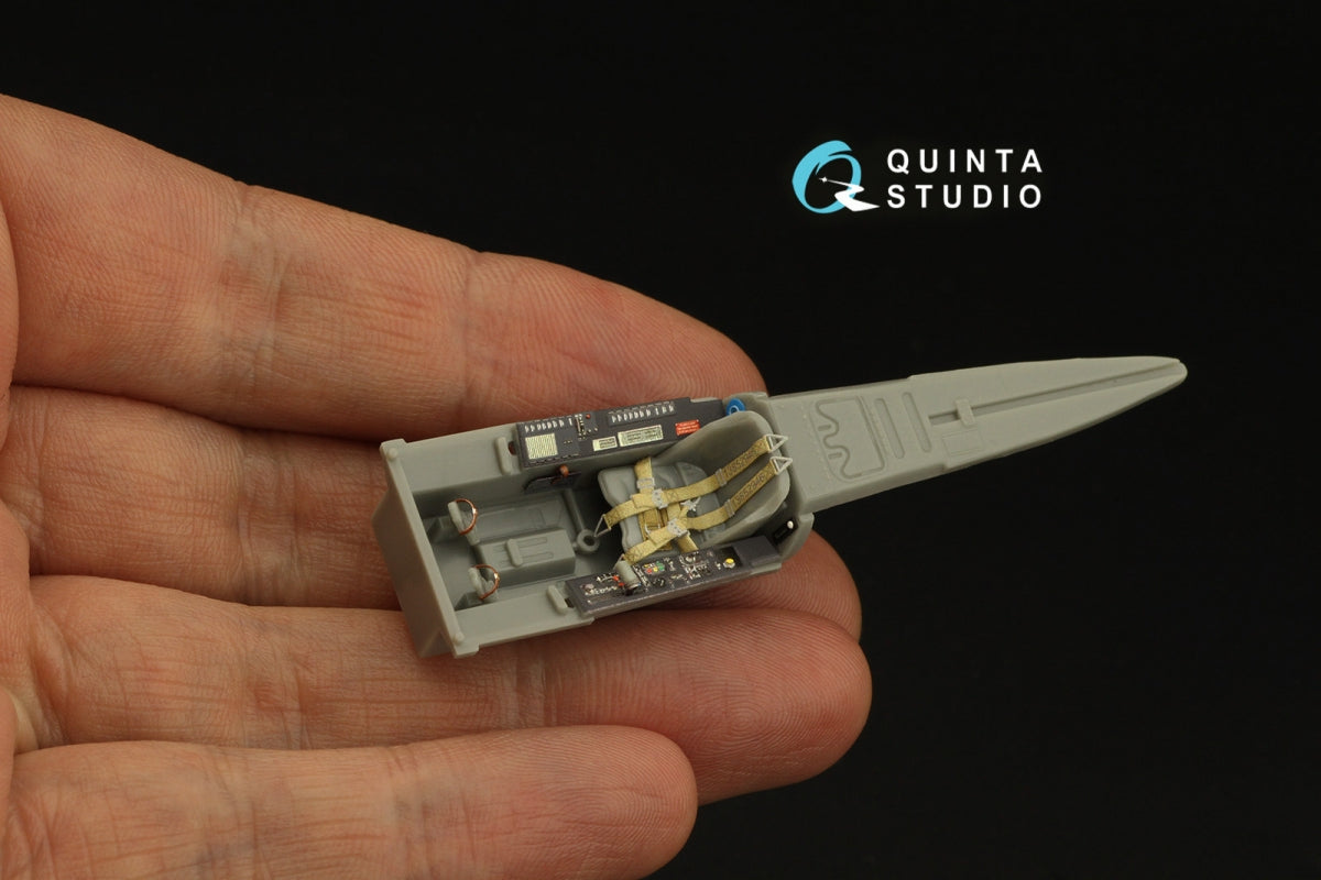 Quinta Studio QD48316 Fw 190A-4 3D-Printed &amp;amp; colored Interior on decal paper (Hasegawa) 1/48 – Bild 8