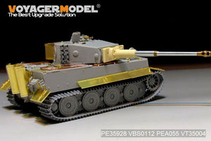 Maquette Voyager PE35928 Char Tiger I allemand de la Seconde Guerre mondiale, production tardive, pour TRUMPETER 09540, échelle 1/35 – image 3