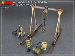 MiniArt 35589 5 TON GANTRY CRANE &amp;amp; EQUIPMENT 1/35 – Bild 2