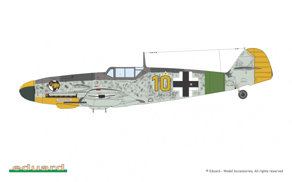 Eduard 84203 Bf 109G-4 - The Weekend Edition 1/48 – obrázek 4