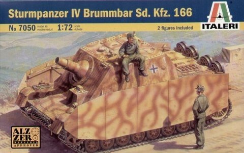 Italeri 7050 Sturmpanzer IV Brummbar Sd.Kfz.166 1/72