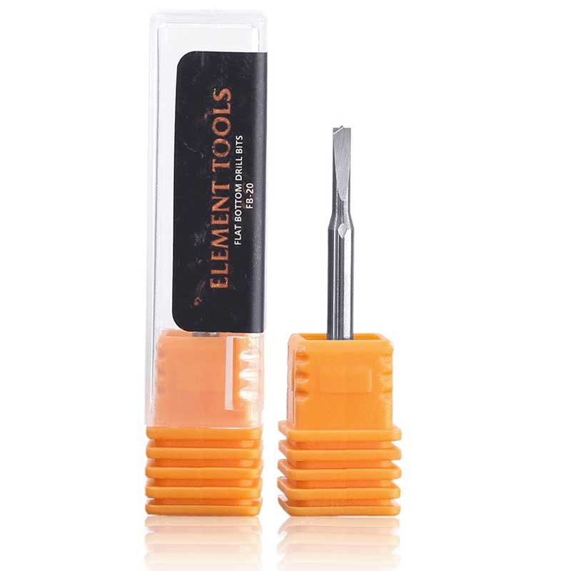 DSPIAE FB-20 Precision Tungsten Flat Core Drill 2.0 mm