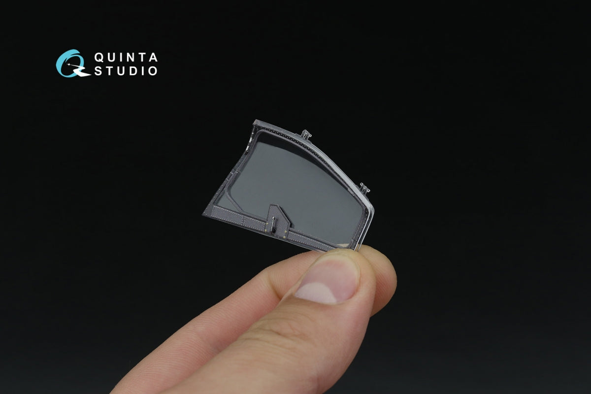 Quinta Studio QP35011 AH-1W inner parts of canopy frame (Trumpeter) 1/35