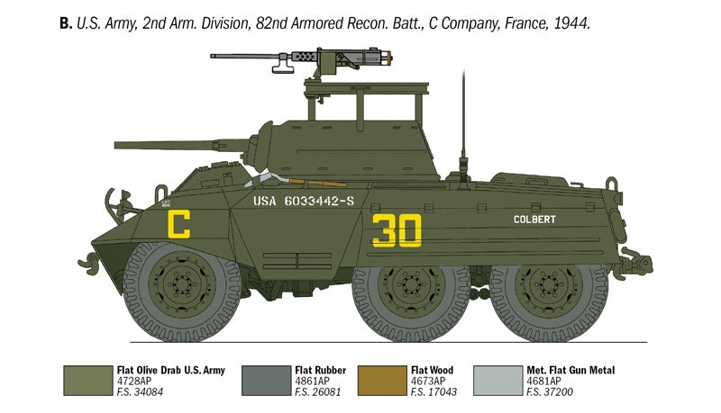 Italeri 6364 M8 Greyhound 1/35 – image 4