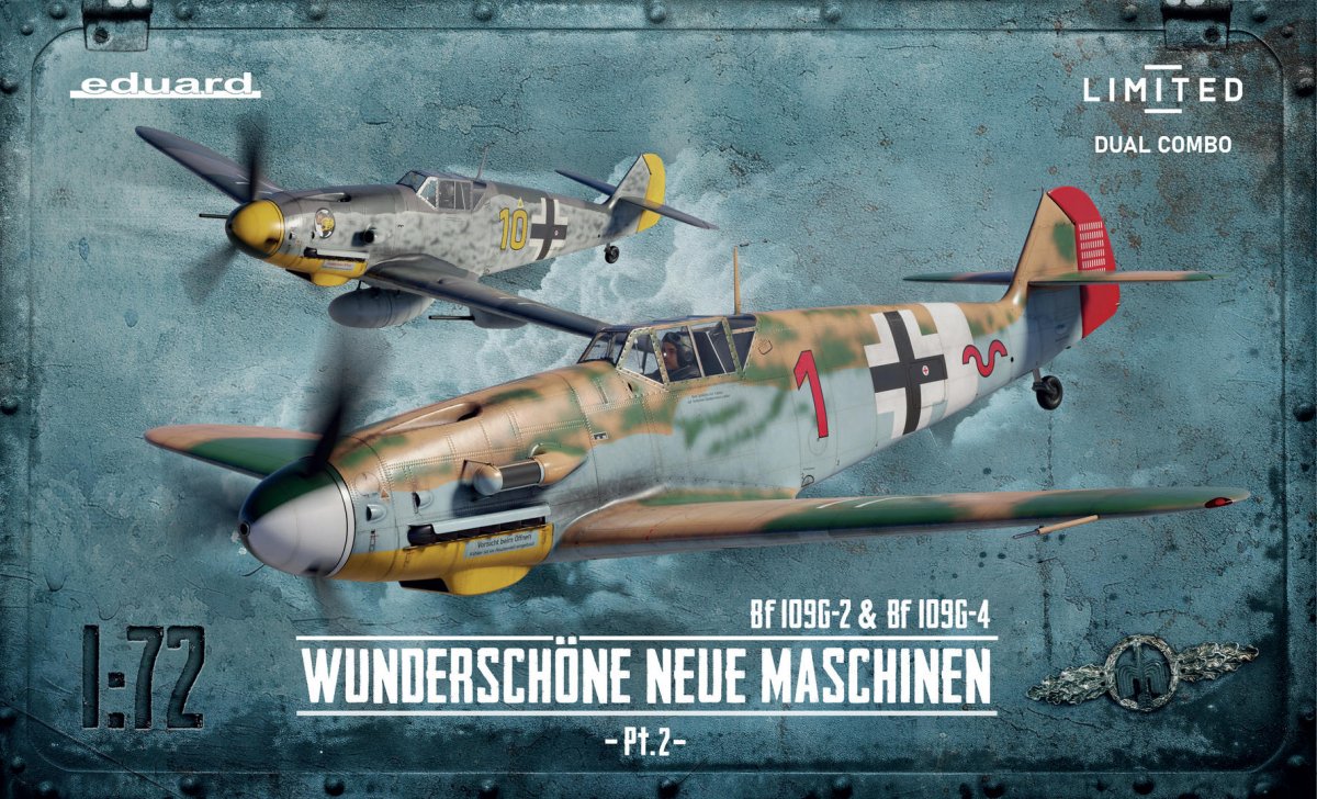 Eduard 2143 WUNDERSCHÖNE NEUE MASCHINEN titled 2 DUAL COMBO - Limited 1/72