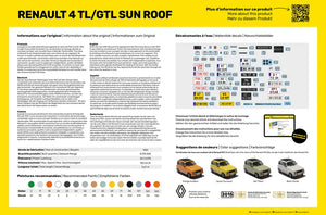 Heller 58704 Renault 4 TL/GTL Sun Roof - Starter Kit 1/24 – image 4