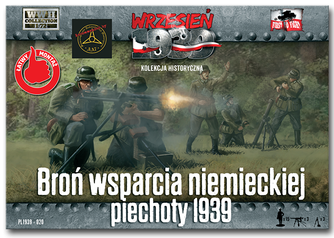 First to Fight PL020 - German Support Weapon(1/72) – immagine 2
