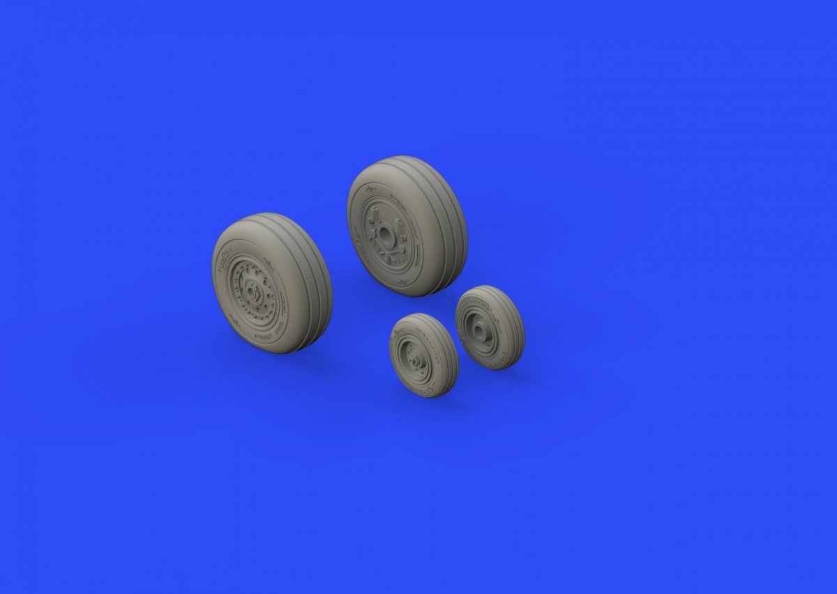 Eduard 648313 F-4J wheels ZOUKEI MURA 1/48 – image 4