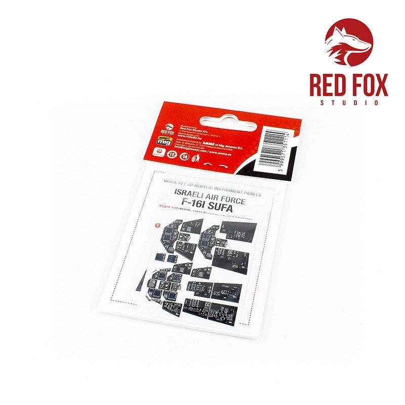 Red Fox Studio QS-32112 F-16I Sufa (for Academy kit) 1/32 – image 2