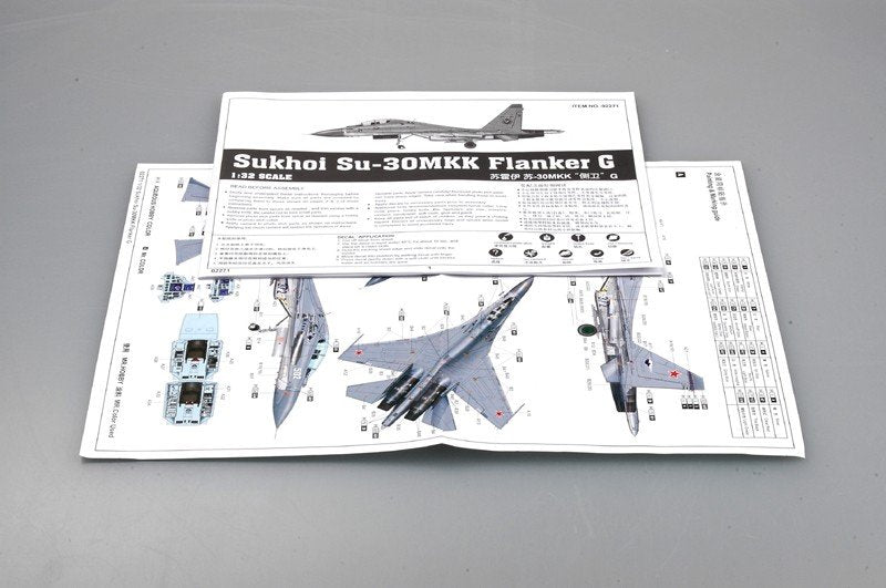 Trumpeter 02271 Su-30MKK Flanker-G 1/32 – imagen 14