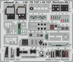 Eduard FE1187 Blenheim Mk.I AIRFIX 1/48