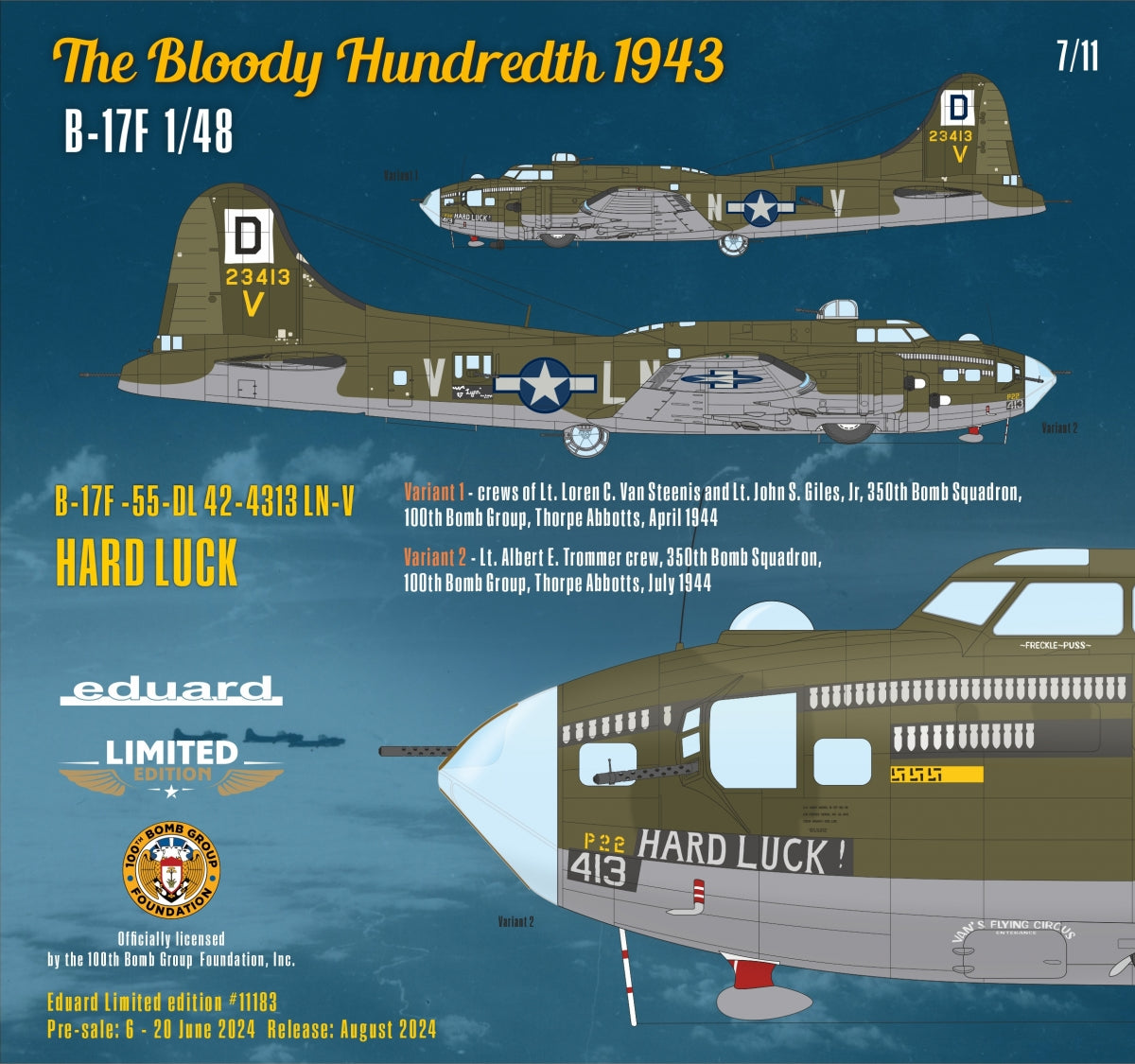Eduard 11183 The BLOODY HUNDREDTH 1943 1/48 – image 13