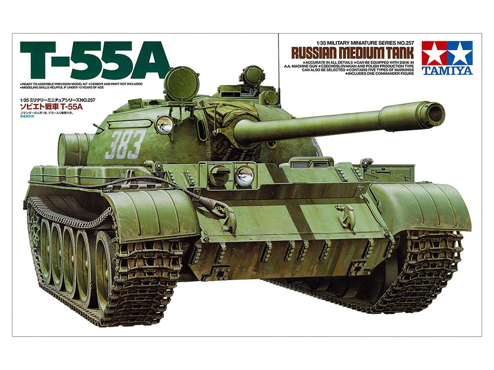 Tamiya 35257 Russian Medium Tank T-55A 1/35 – image 2