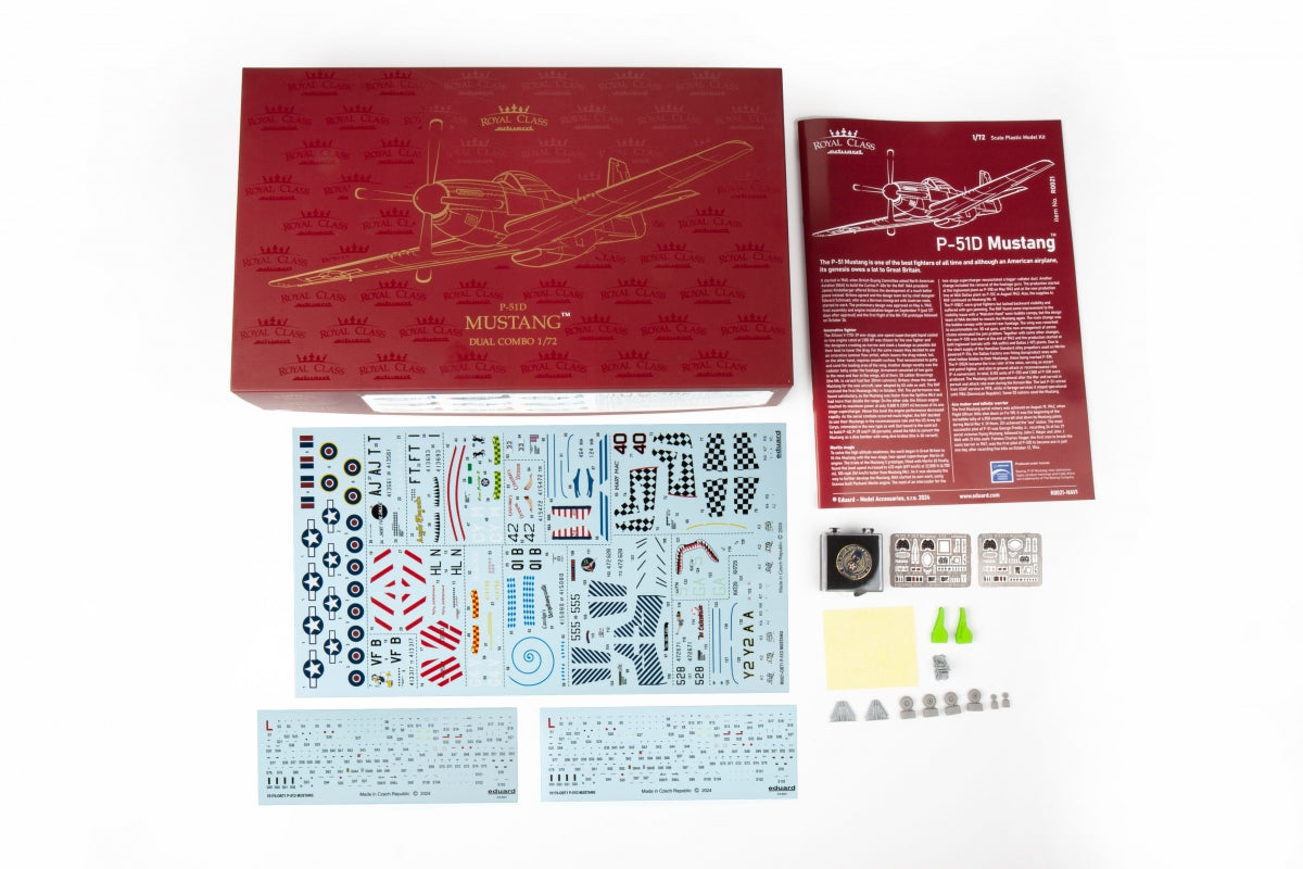 Eduard R0021 P-51D MUSTANG DUAL COMBO 1/72 – image 3
