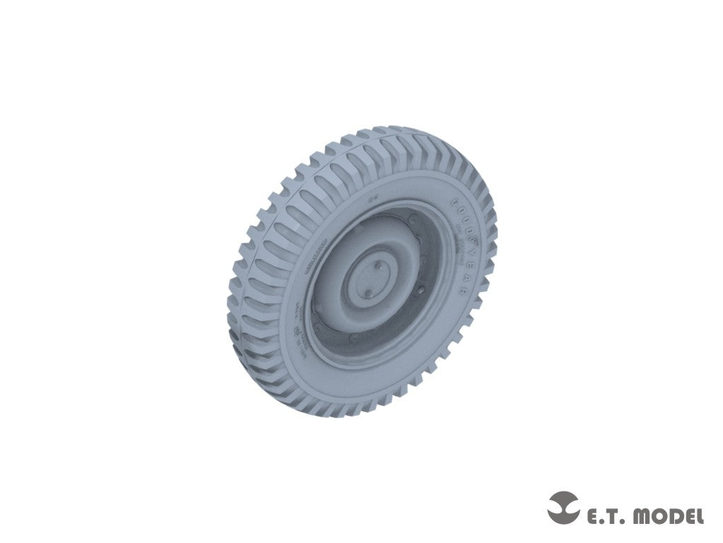 ET Model P35-156 USArmy Jeep Willys MB 1/4-ton 4x4 Truck Sagged Wheels 1/35 – image 4